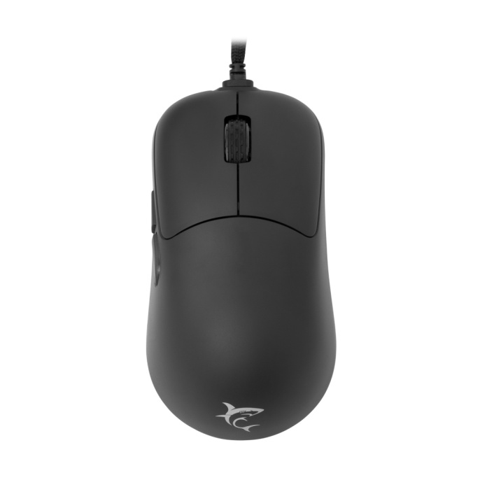 czarna ultralekka mysz gamingowa White Shark GRAPHENE